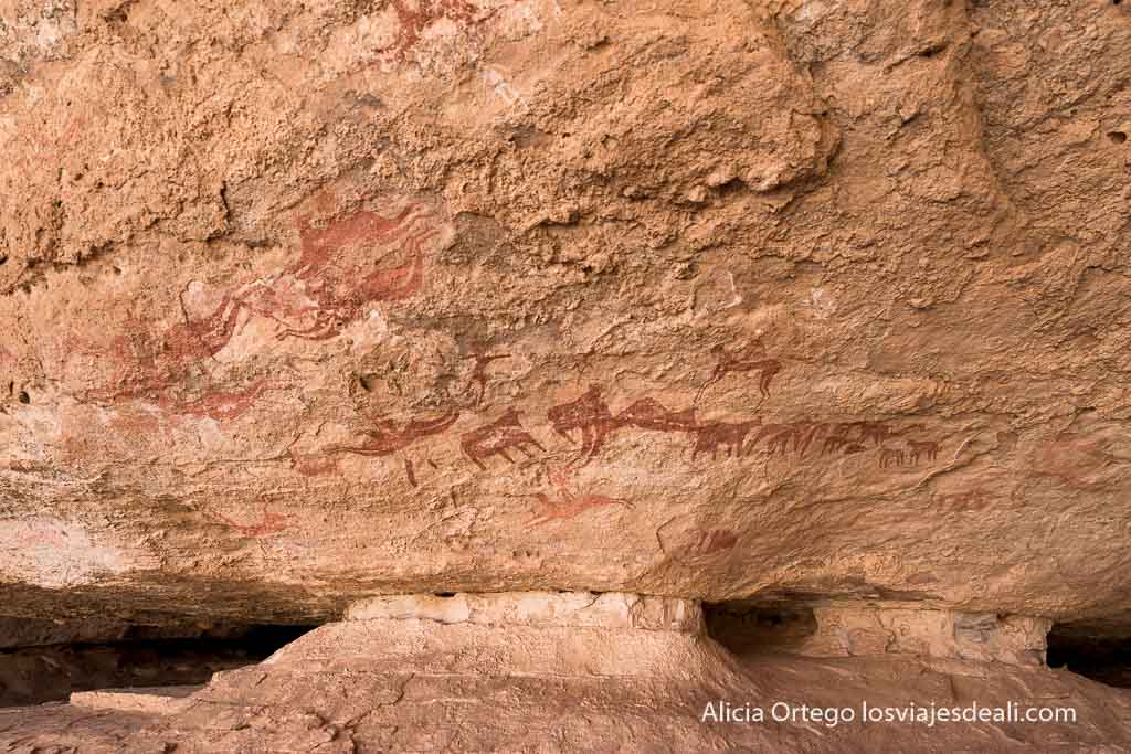 Pinturas rupestres viaje a Gerewol y Ennedi 