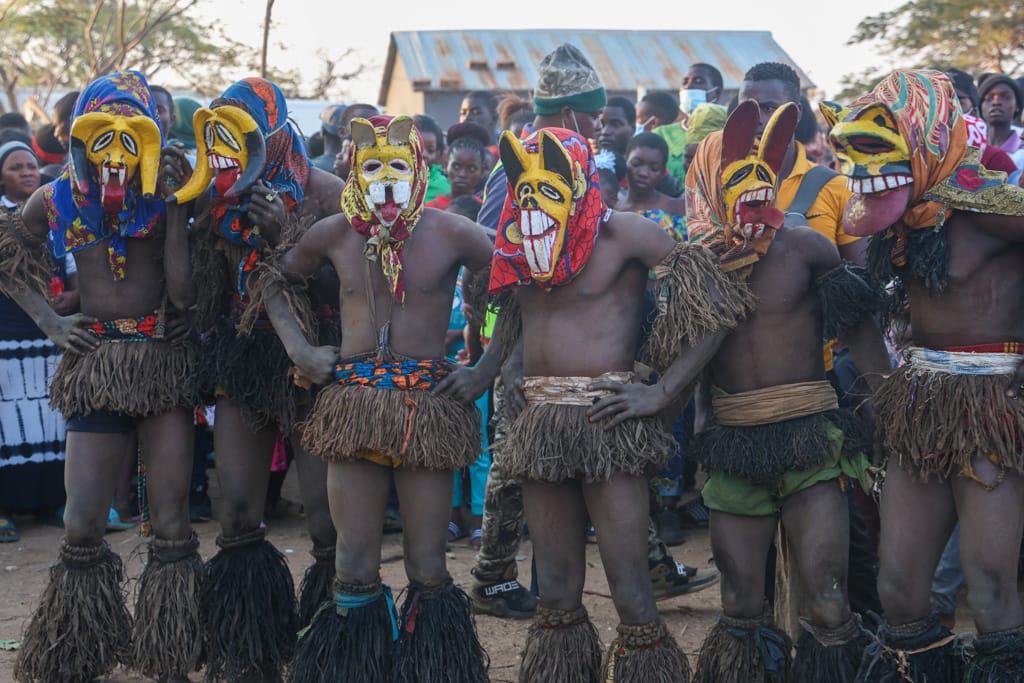Nyau dancers Kulamba