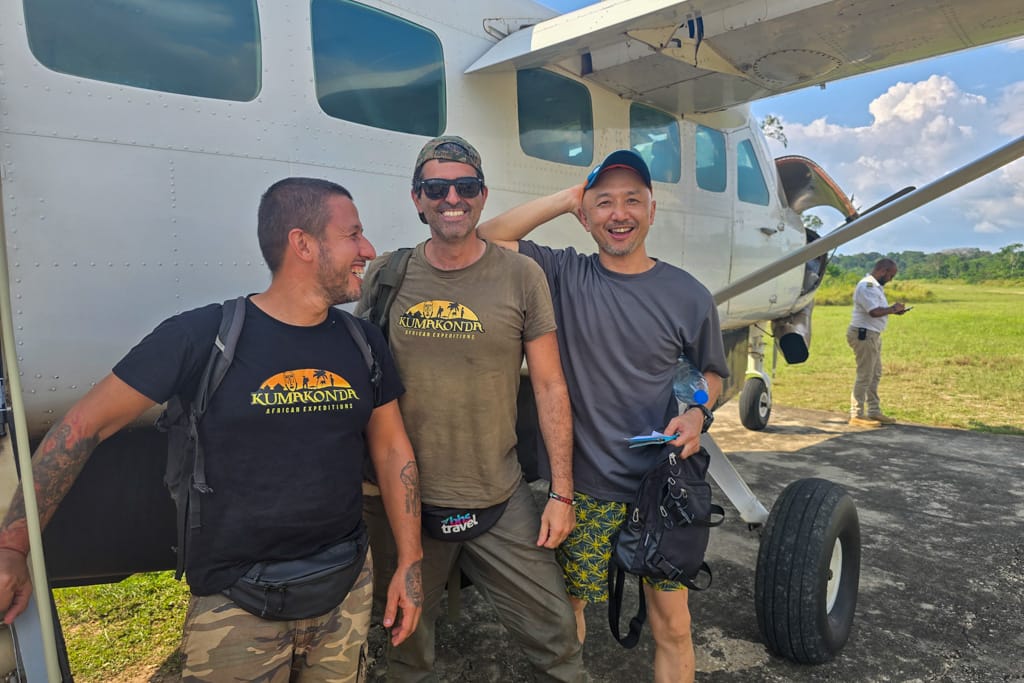 Flight Bangui to Bayanga