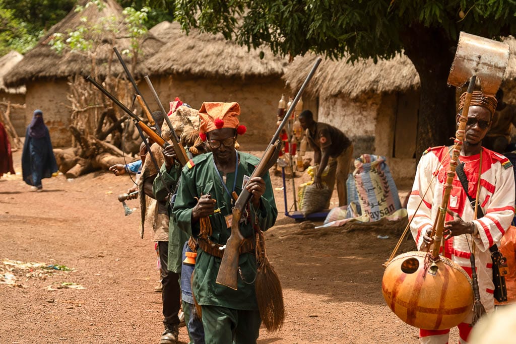 Dozo hunters from Guinea-Conakry