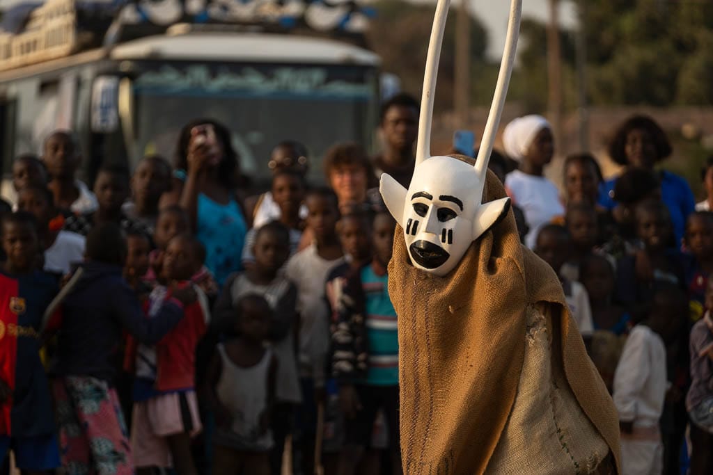 Mask from Kumpo in Casamance, Senegal