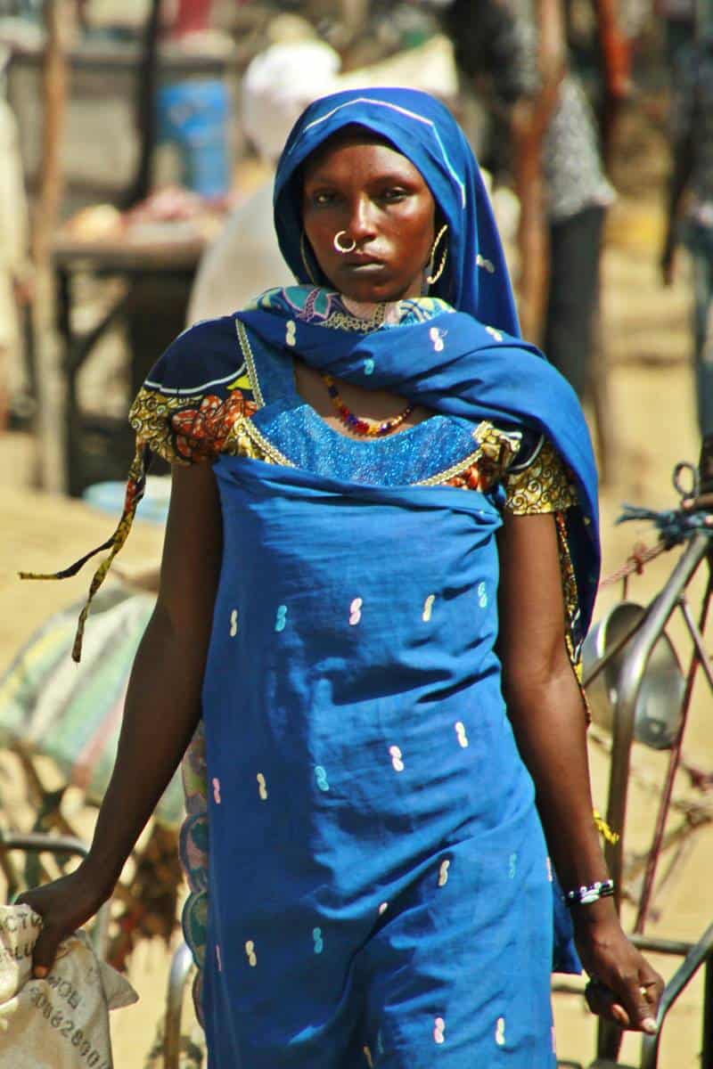 Mujer fulani en Chad
